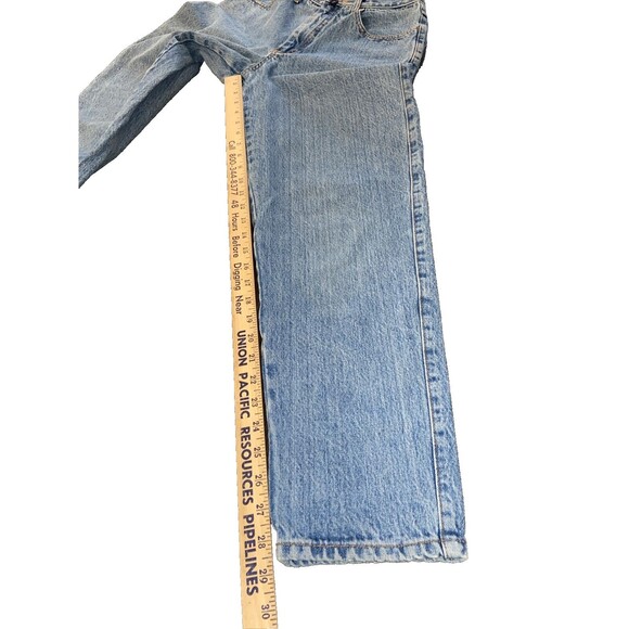 Vintage ESPRIT 90s blue jeans High Waist size 9 RN#46077 MADE IN MEXICO - Picture 10 of 14